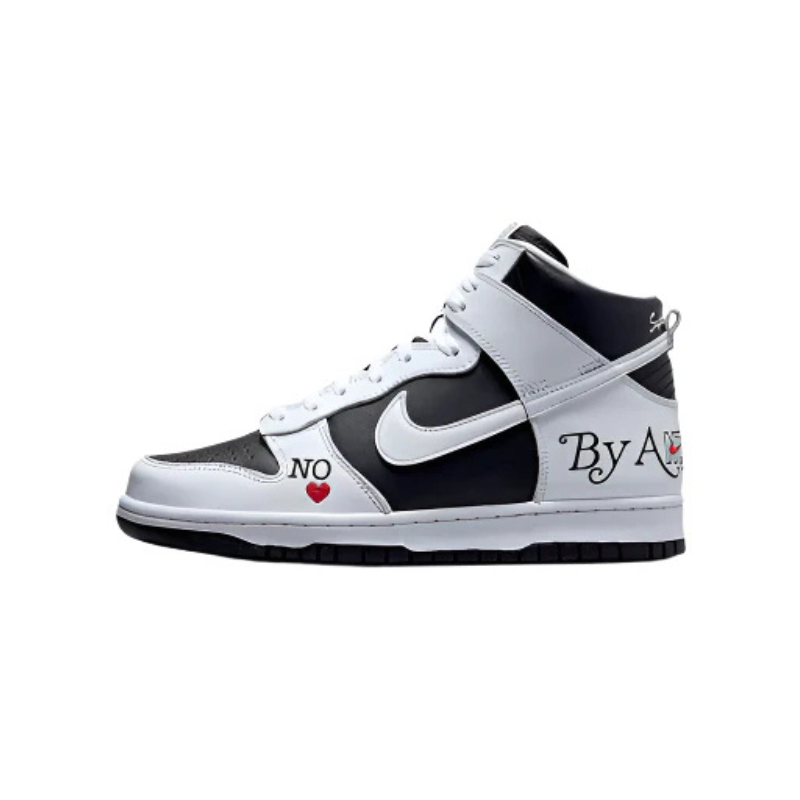 Nike Sb Dunk High Supreme By Any Means Black