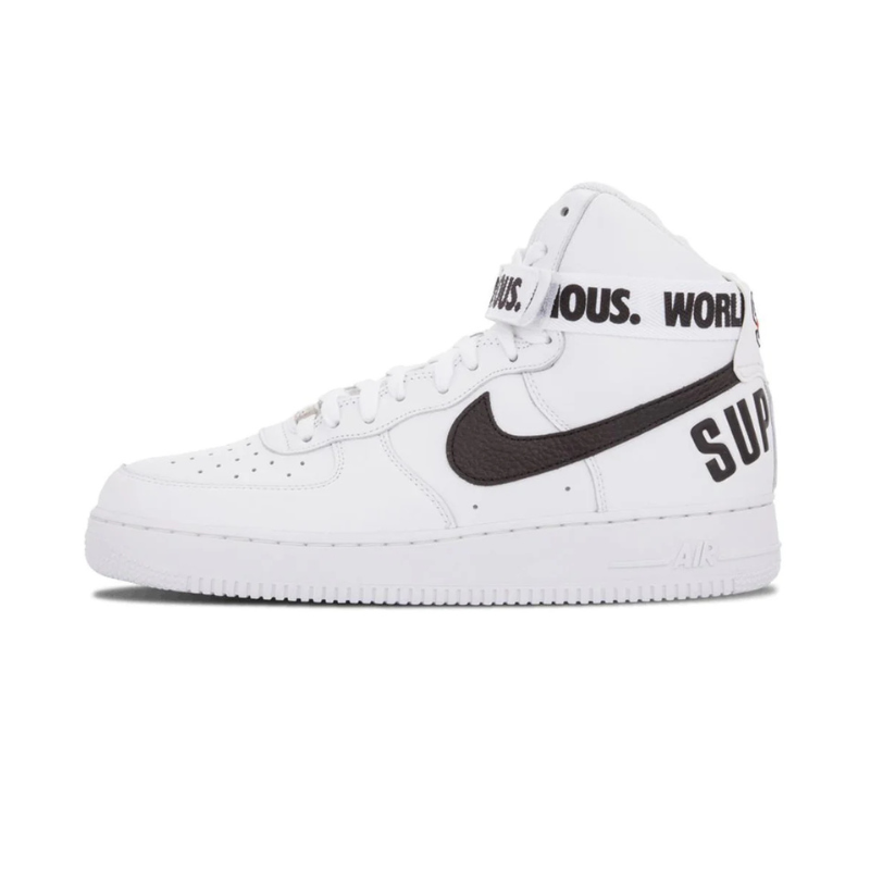 Nike Air Force 1 High Supreme World Famous White
