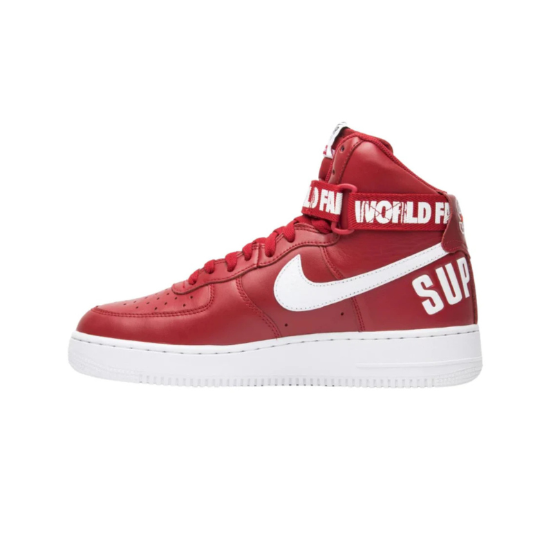 Nike Air Force 1 High Supreme World Famous Red