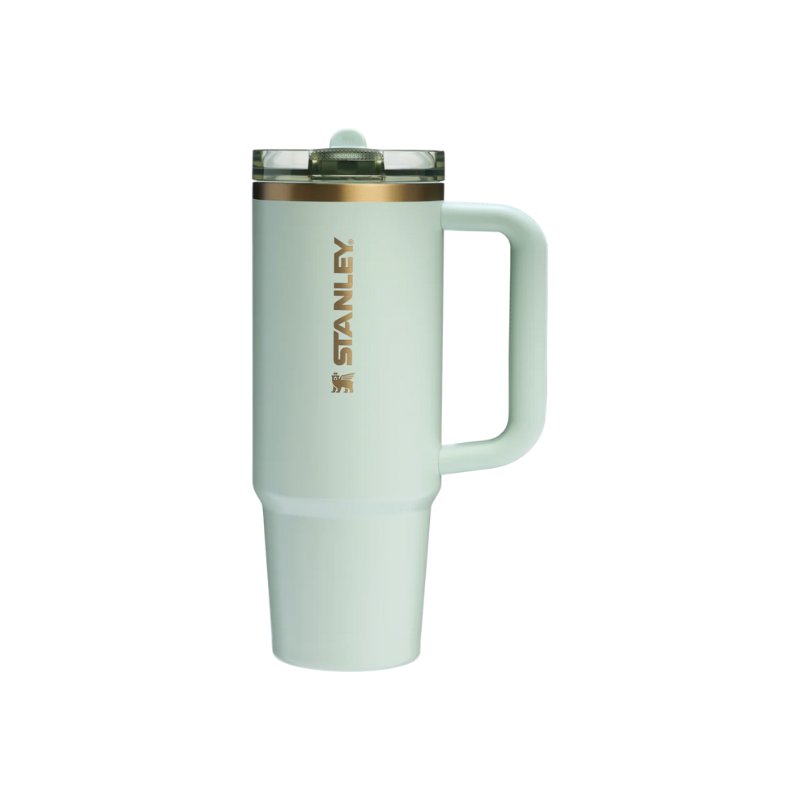 Stanley The Quencher Protour Flip Straw Tumbler 30 Oz Gilded Celadon