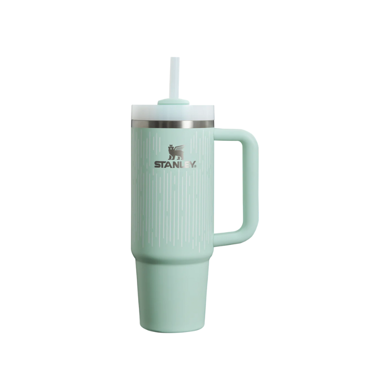 Stanley The Clean Slate Quencher H2.0 Flowstate Tumbler  30 Oz Soft Rain Mint