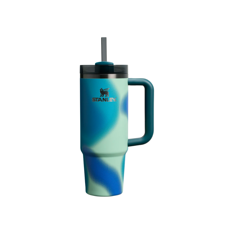 Stanley The Quencher H2.0 Flowstate Tumbler  30 Oz Coastal Teal Motion