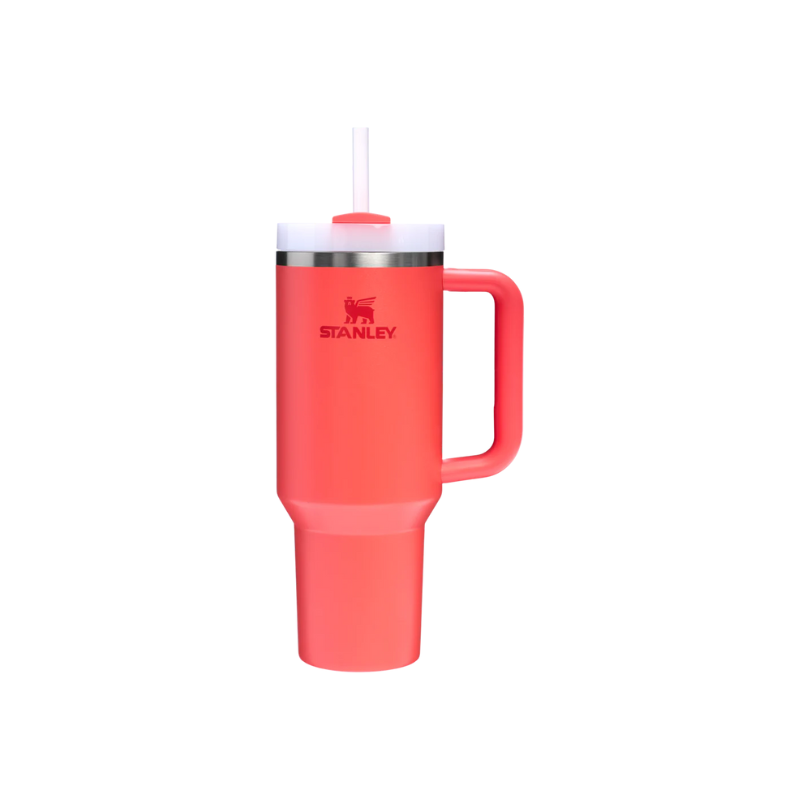 Stanley The Quencher H2.0 Flowstate Tumbler 40 Oz Hot Coral