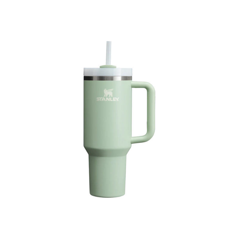 Stanley The Quencher H2.0 Flowstate Tumbler 40 Oz Matcha Cream