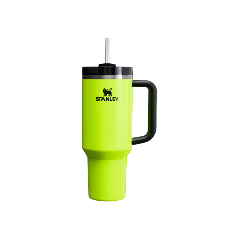Stanley The Quencher H2.0 Flowstate Tumbler 40 Oz Neon Yellow