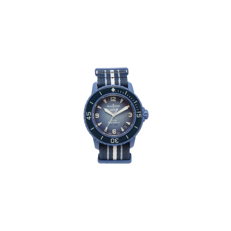 Swatch x Blancpain Bioceramic Scuba Fifty Fathoms Atlantic Ocean