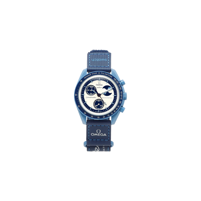 Swatch x Omega Bioceramic Moonswatch Mission to the Super Blue Moonphase