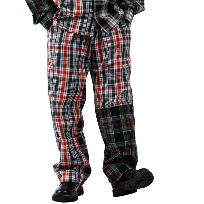 Panel Check Joggers