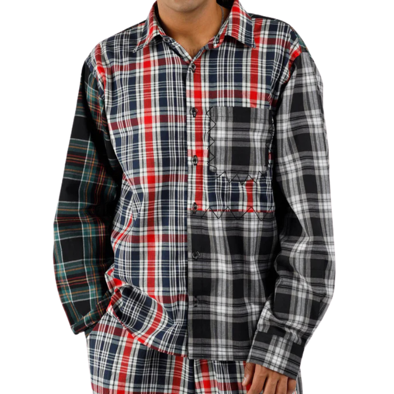 Panel Check Shirt