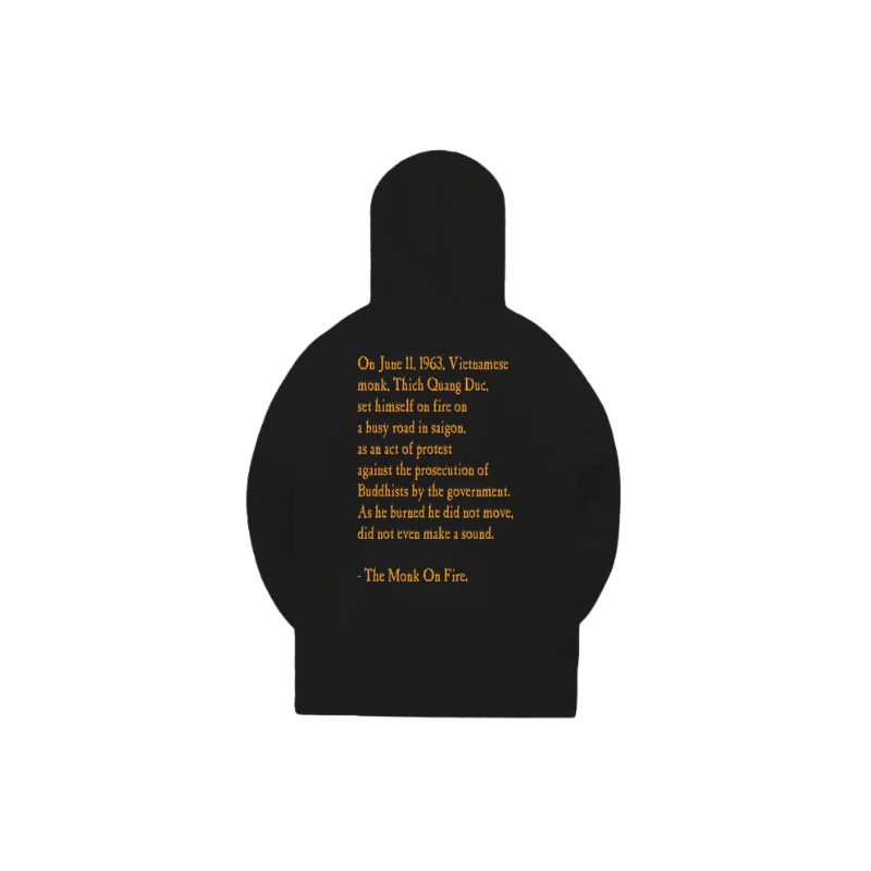 Monk on Fire Hoodie