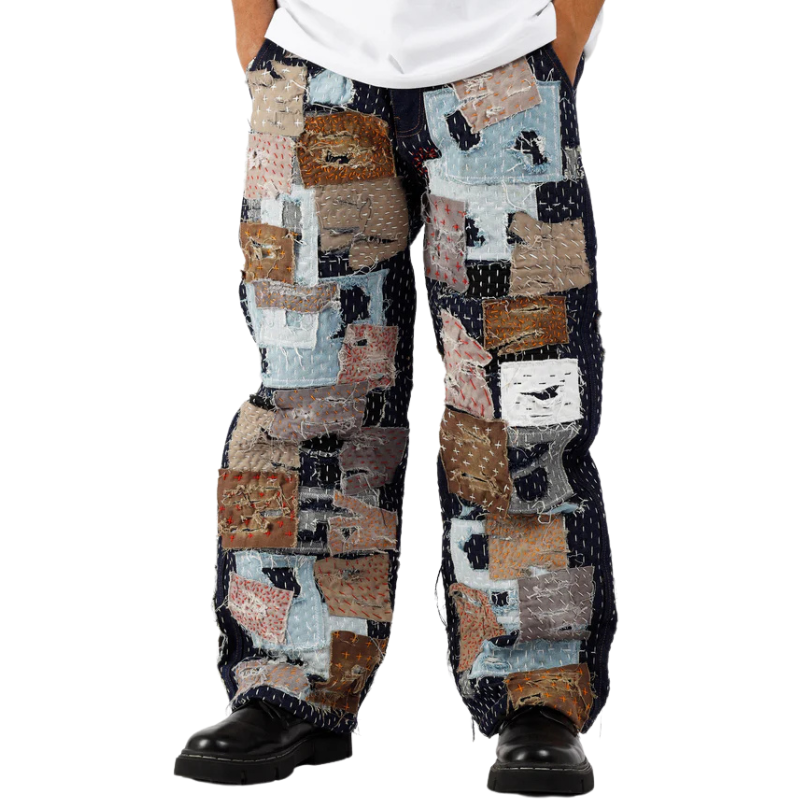 Sashiko Boro Jeans
