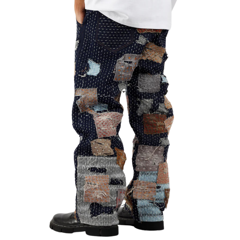 Sashiko Boro Jeans