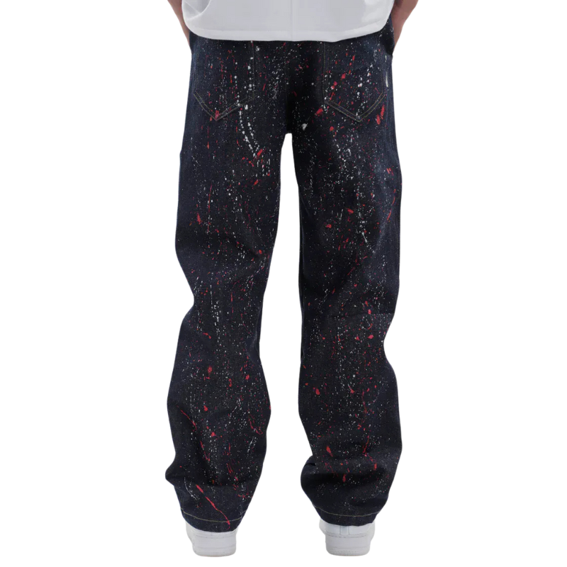 Splatter Denim Jeans