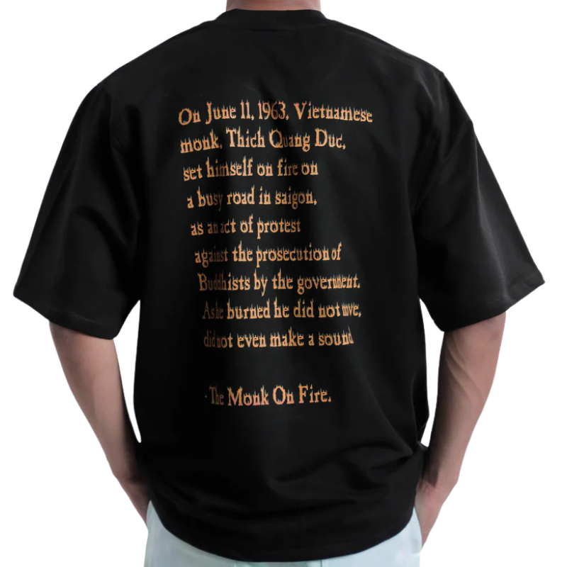 Monk On Fire T-shirt
