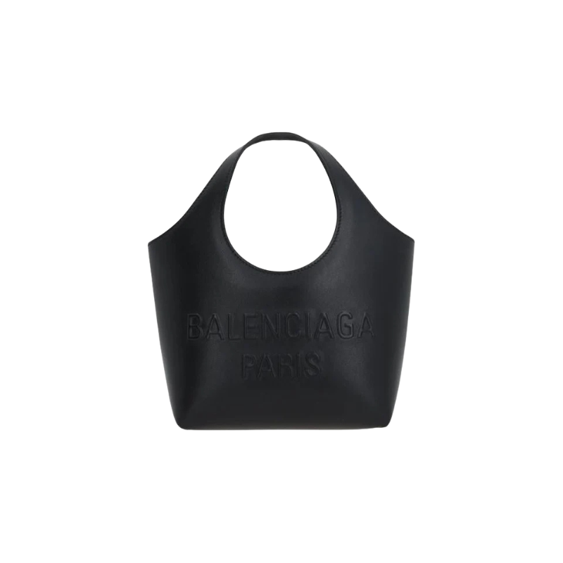 Balenciaga Mary-Kate Xs Smooth Leather Handbag Black