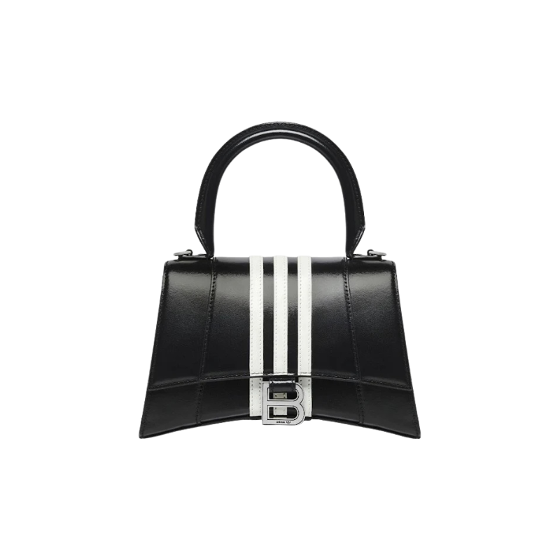 Balenciaga X Adidas Hourglass Small Handbag Black