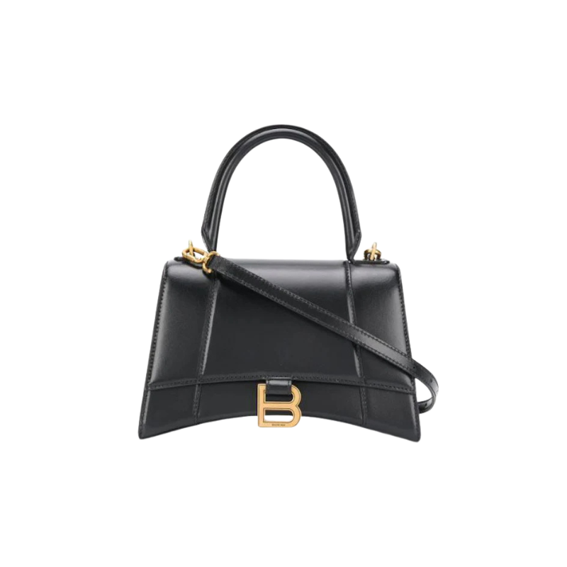 Balenciaga Hourglass Bag Small Black