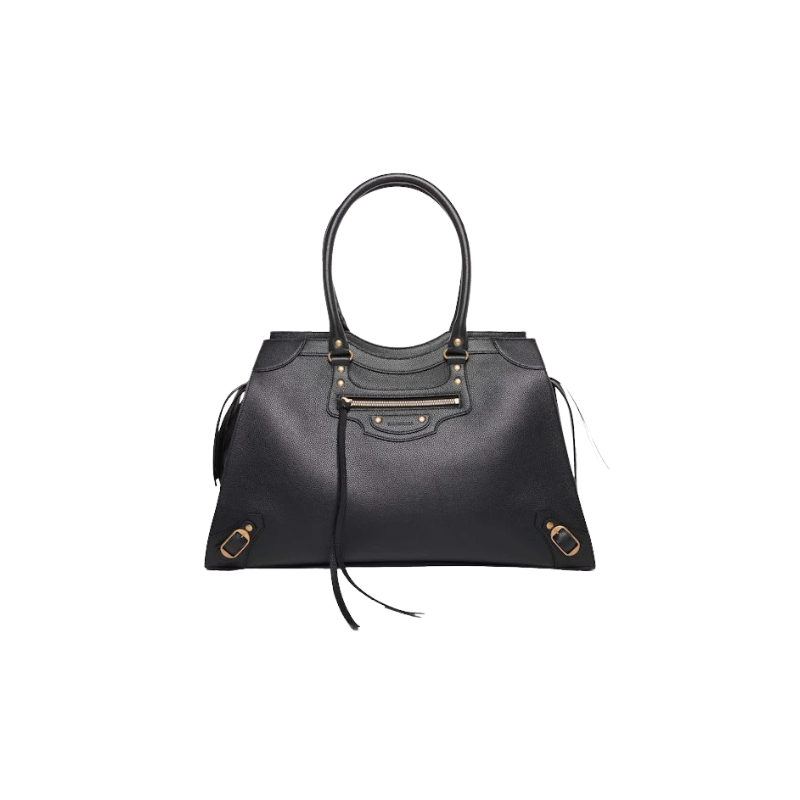 Balenciaga Large Neo Classic City Leather Bag Large Black/Gold