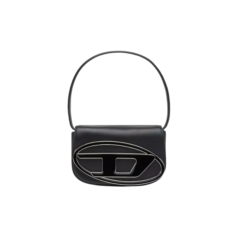 Diesel 1Dr Shoulder Bag Nappa Leather Black