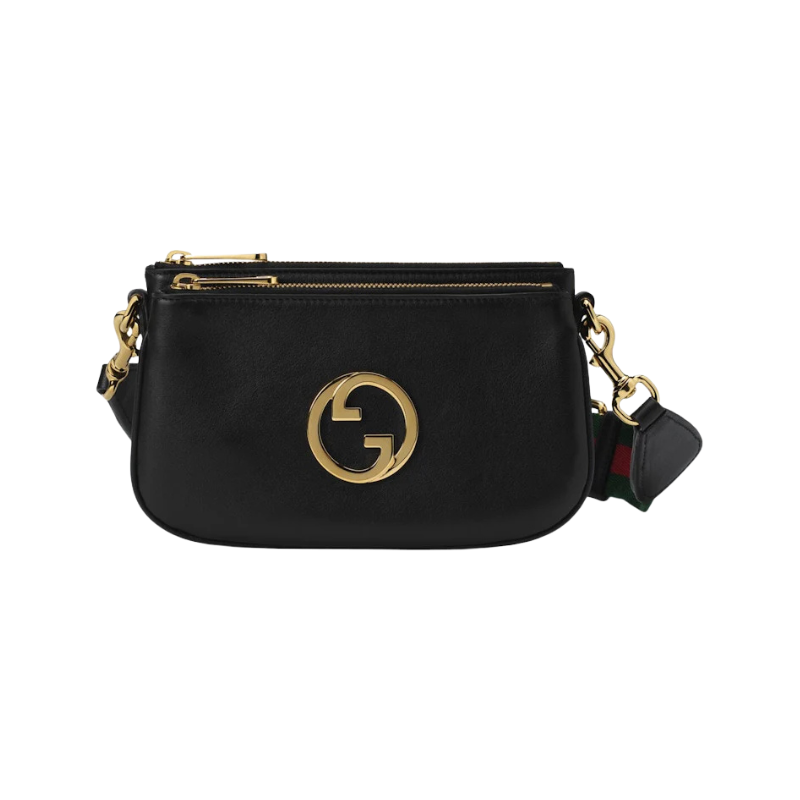 Gucci Blondie Mini Bag Black/Green/Red