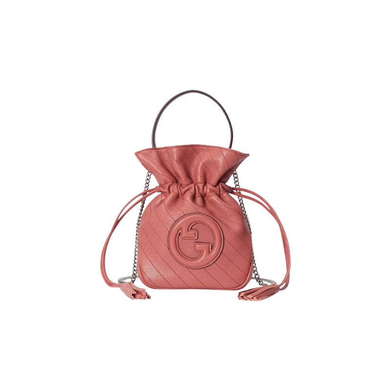 Gucci Blondie Mini Bucket Bag Pink