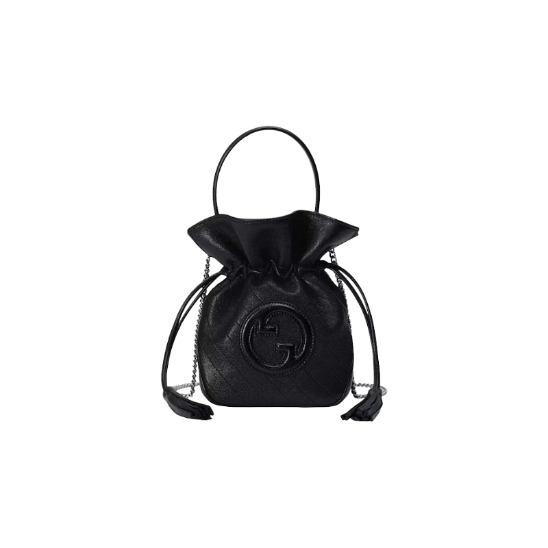 Gucci Blondie Mini Bucket Bag Black