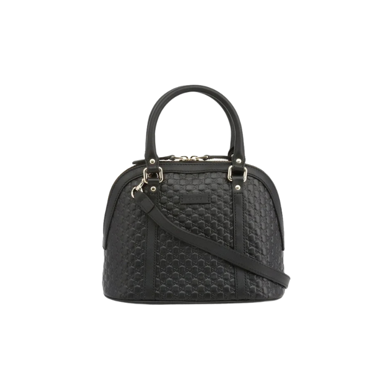 Gucci Microguccissima Dome Bag Small Black