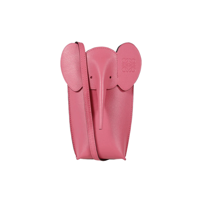 Loewe Elephant Pocket In Classic Calfskin New Candy
