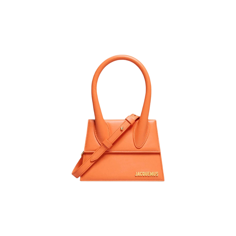 Jacquemus Le Chiquito Moyen Signature Handbag Orange