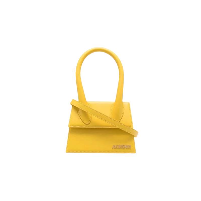 Jacquemus Le Chiquito Moyen Top-Handle Bag Warm Yellow