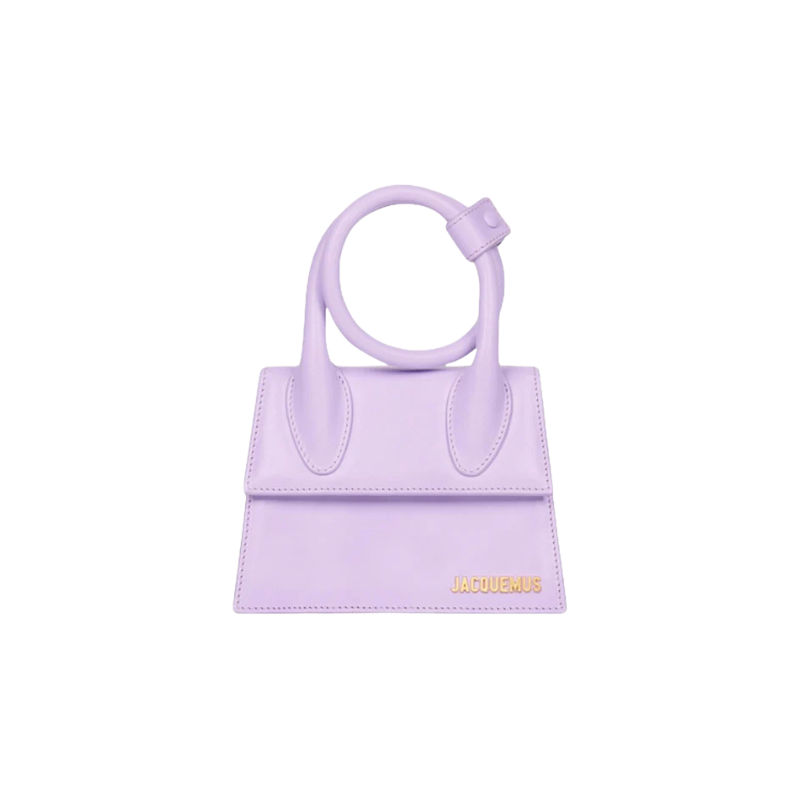Jacquemus Le Chiquito Noeud Coiled Handbag Lilac
