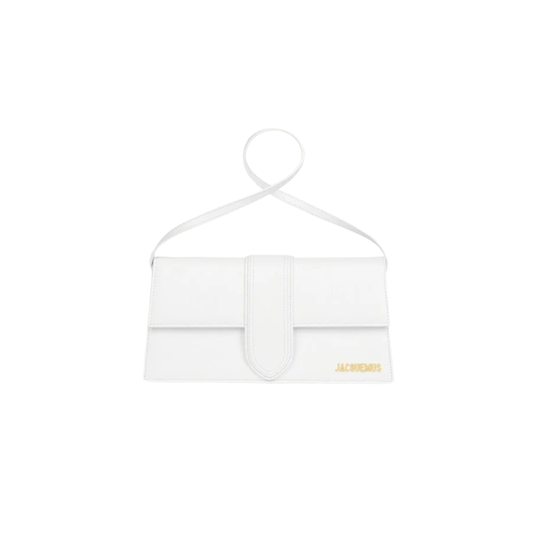 Jacquemus Le Bambino Long Shoulder Bag White