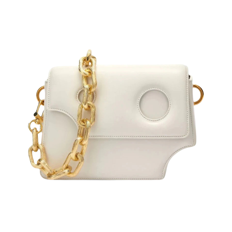 Off-White Burrow 24 Shoulder Bag White
