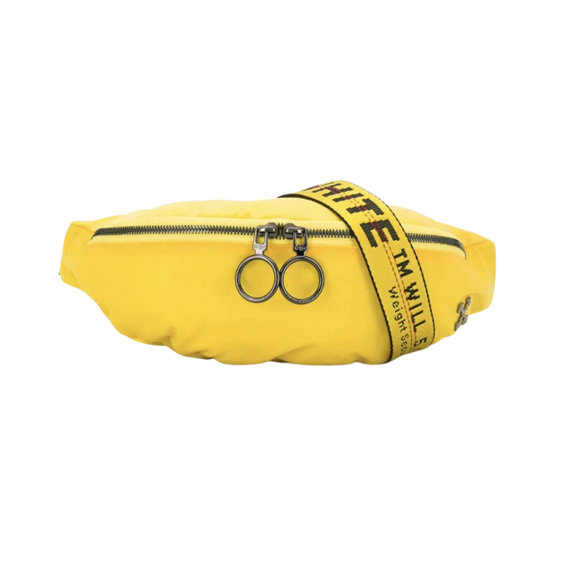 Off-White Industrial-Strap Belt Bag Yellow