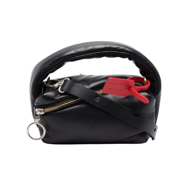 Off-White Pump Pouch 19 Tote Bag Black
