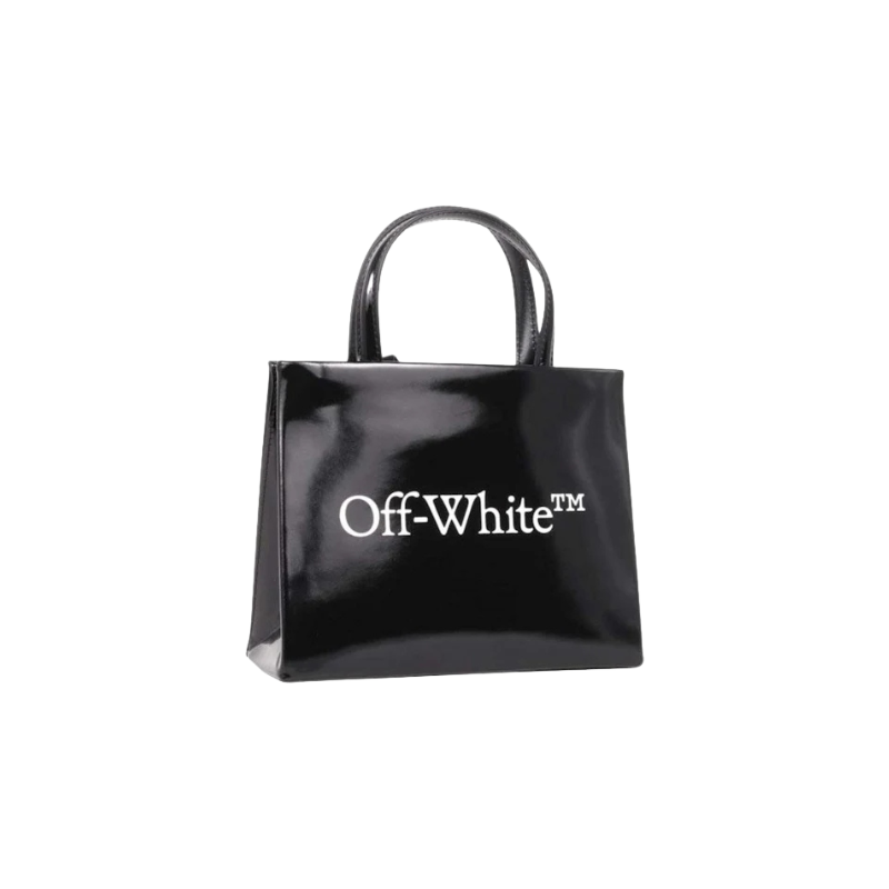 Off-White Mini Box Bag Black/White