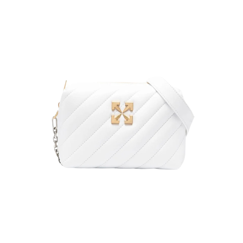 Off-White Jackhammer Camera Bag Quilted White