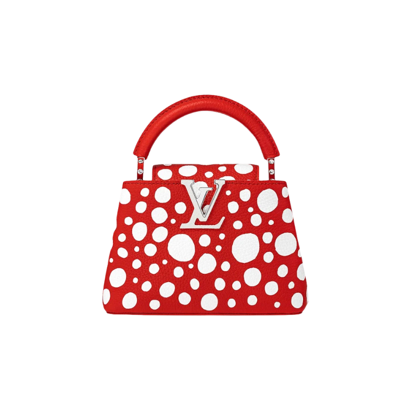 Louis Vuitton X Yayoi Kusama Capucines Mini Red/White