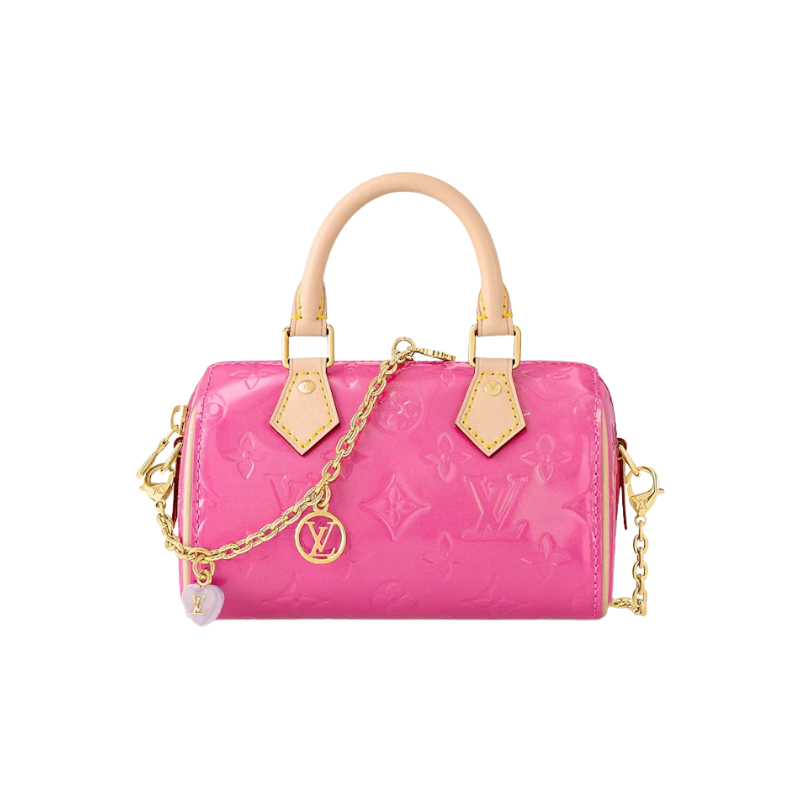Louis Vuitton Nano Speedy Neon Pink
