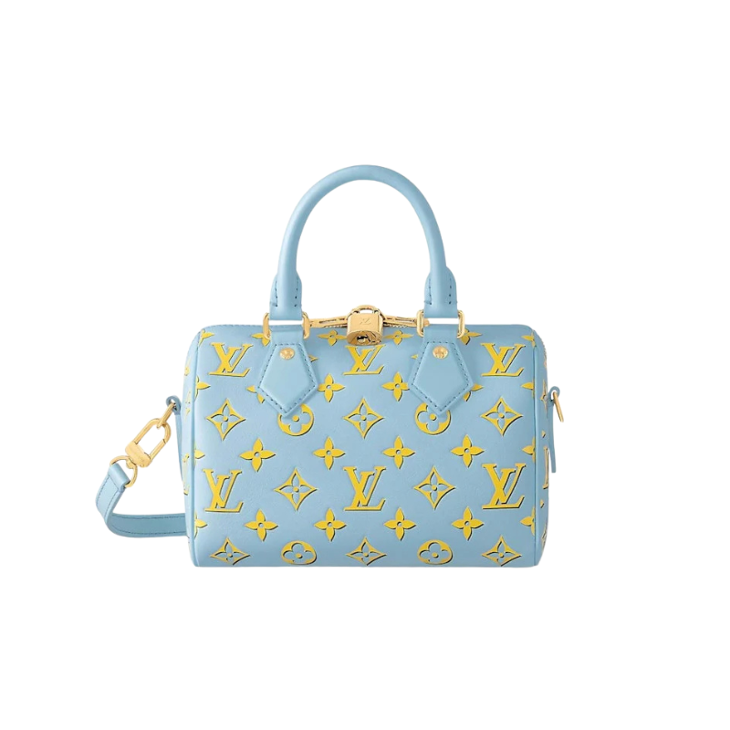 Louis Vuitton Speedy Bandouliere 20 Baby Blue