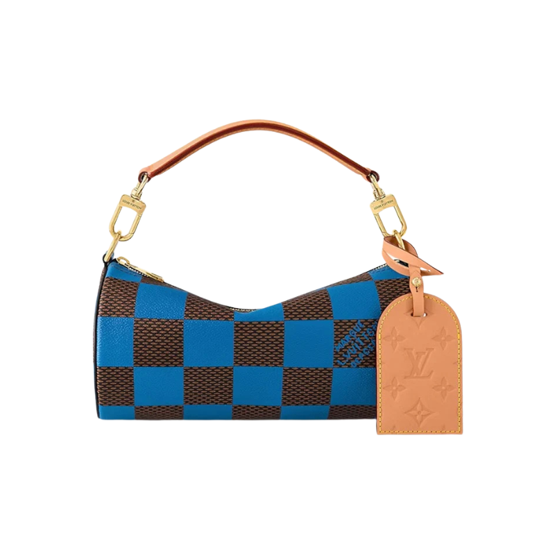 Louis Vuitton Soft Polochon Pm Damier Pop Blue