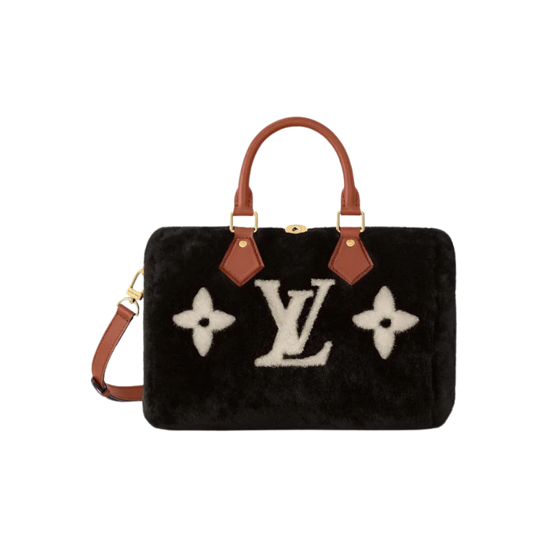 Louis Vuitton Speedy Bandouliere 25 Bicolor Chocolate/Cream