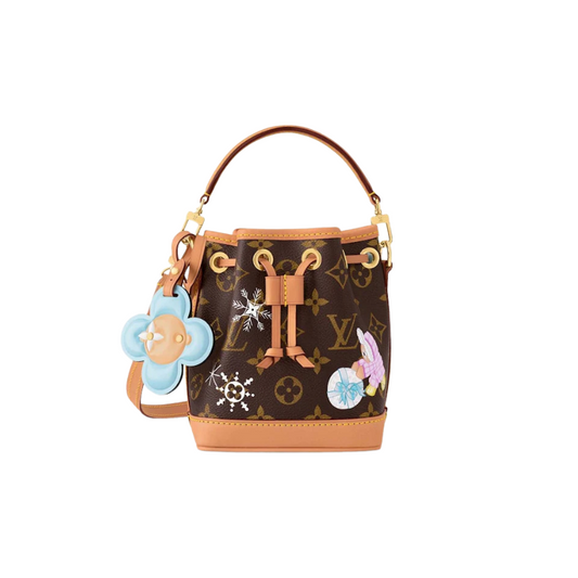 Louis Vuitton Nano Noe Monogram/Azur Frost