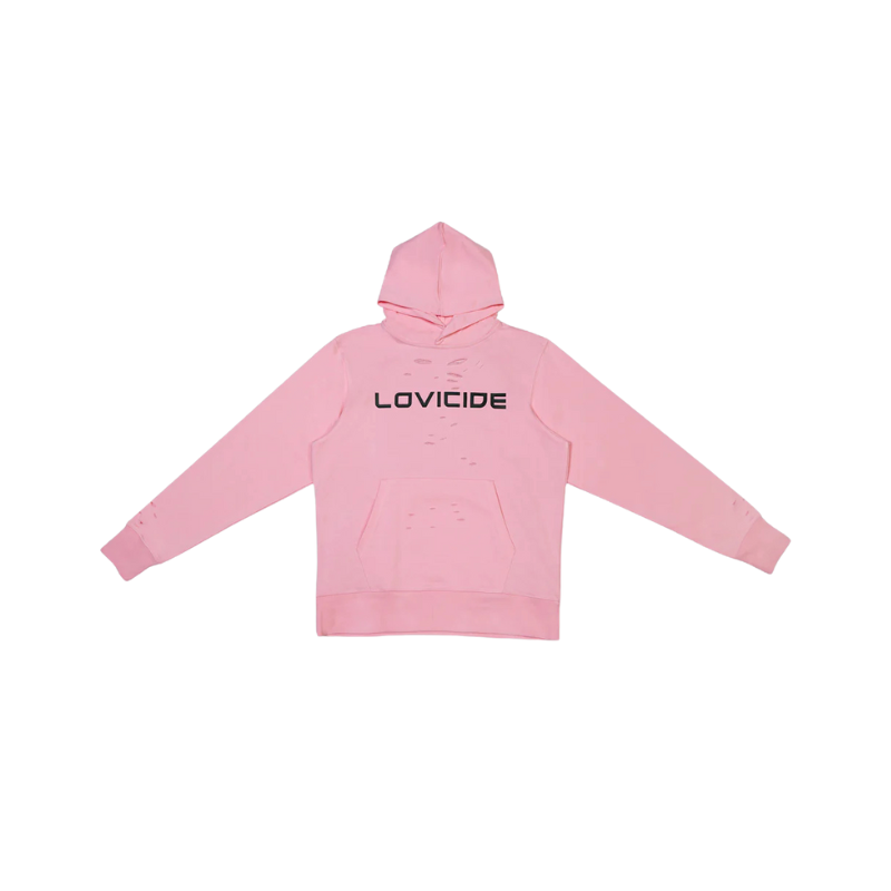 LOVICIDE PINK LOVICIDE HOODIE