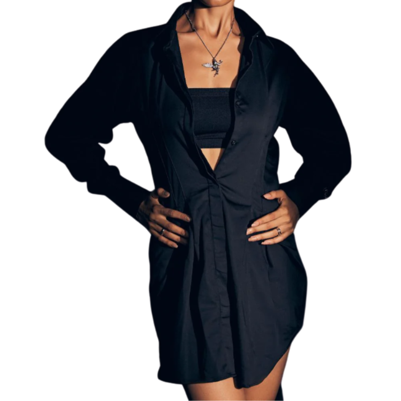 LOVICIDE CALLING MY NAME SHIRT DRESS