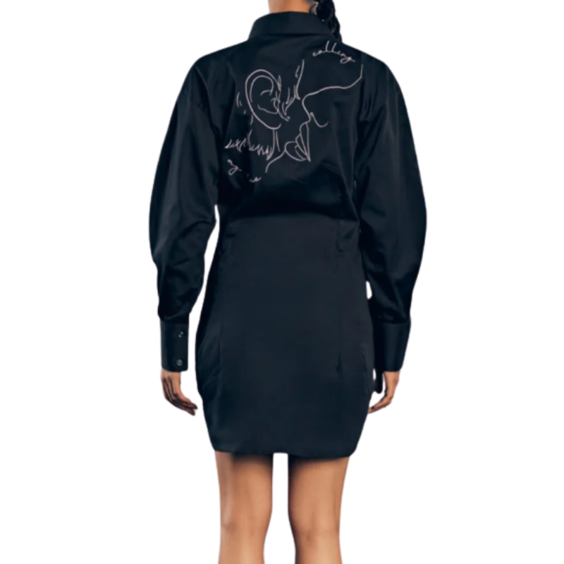 LOVICIDE CALLING MY NAME SHIRT DRESS