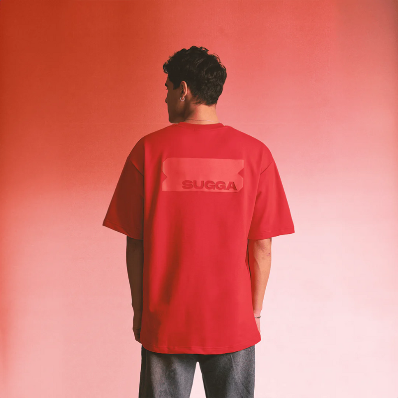Sugga Stamp Red Tshirt