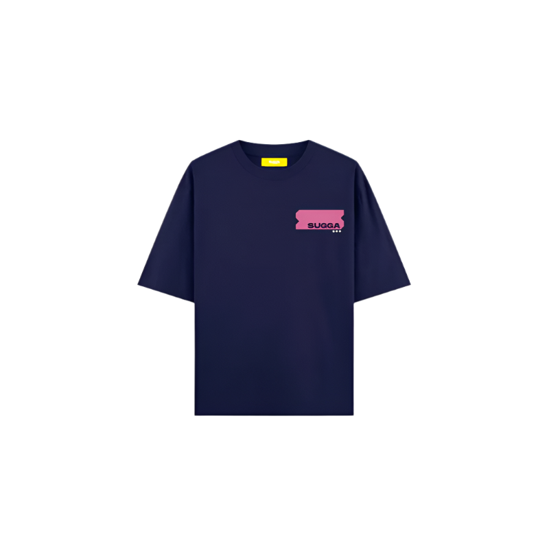 Sugga Stamp Navy Blue Tshirt