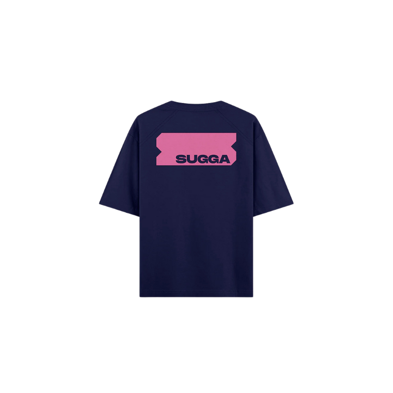 Sugga Stamp Navy Blue Tshirt