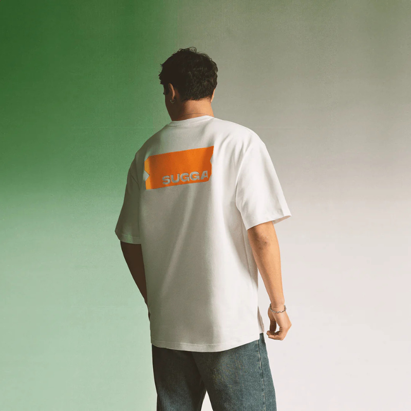 Sugga Stamp White Tshirt